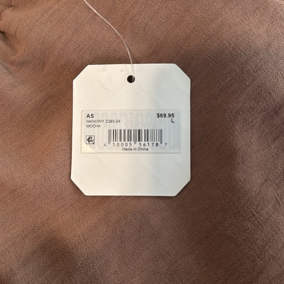 Mocha wide leg pants - Picture 3 of 4